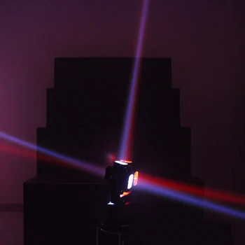F&G Fáze Svetlo DMX LED 8x10W RGBW 4 v 1 Pohyblivé Hlavy Svetla Teplá Kolesa Nekonečné Otáčanie LED Lúč Fáze KTV DJ Party, Svadba