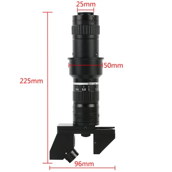 HDMI Priemyselné SONY IMX185 Video Mikroskopom Fotoaparát + 2 v 1, 2D, 3D Stereo 200 X C Mount Zoom Objektív + 208/ks LED Svetlo Krúžok