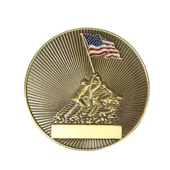 Free Design, 3D Mince Hot Predaj Starožitný Kovové Mince Kvality Vojenský problém Mince