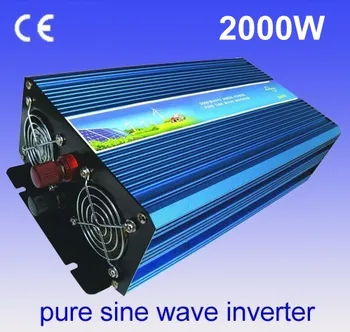 2000W 24V 110V 60HZ DC na AC Čistá sínusová vlna solárny Invertor