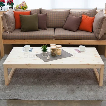 Domácnosti masívneho dreva malej veľkosti prispôsobené tvorivé hrana tabuľky pokojný štýl čaj stôl obývacej izbe čaj stôl