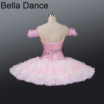 Ružová Klasický Balet Tutu Dospelých Palacinka Balet Profesionálne Balet Tutus Ružová Šípková Ruženka Tutu CostumesBT9087