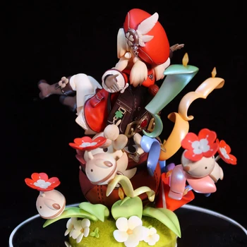 Genshin Vplyv Anime Hry Obrázok Klee 20 cm Pvc Hračky, Modely, Akčné Obrázok Periférie Ozdoby Bábika Kolekcie Darček