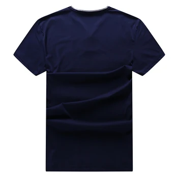 4XL 10XL 5XL 8XL 6XL T Shirt Mužov Vzory V Krku Tričko Pánske Krátky Rukáv Košele Bežné Bavlnené Tričko Topy T-shirt Camiseta