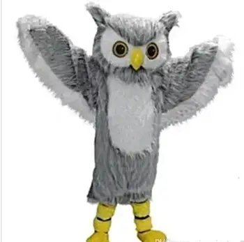 Nové Dospelých Roztomilý Deluxe Sivý Orol Vták Strany Maskot Kostým Vianočné Maškarný Halloween Kostým Maskota Zadarmo Lode