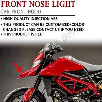 Predných Svetlometov Kapotáže Pre Ducati Hypermotard 950 2019 2020 19 20 ABS Plast Červená Motocykel Časti Predného Nosa Svetlo Kapotáže