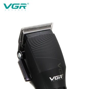 VGR V-280 Nové Kaderníctvo Professional Hair Clipper USB Nabíjateľné Fúzy Fréza Mužov Vlasy Rezanie Elektrický Zastrihávač Chĺpkov Auta Stroj