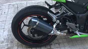 Motocykel Výfukového Potrubia Šál nálepky na 49 mm Svorky Bmw R1200Gs Príslušenstvo Yamaha Xjr 1300 Ktm Duke 790 Yamaha Fz8 Honda Mláďa