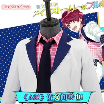 [SYOCK]Hot Anime A3 Sakuma Sakuya Cosplay JAR Vedúci Skupiny Módne Oblečenie pre Dospelých Mužov Cosplay Kostýmy Vysoké Školy Jednotný Oblek
