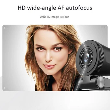 4K Kamera Ultra-High-Definition 30FPS Počítač, Fotoaparát, Super širokouhlé zorné Pole pre Mac Notebook Ploche