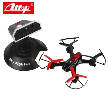 Attop 822S Mini RC Drone Bezhlavého Režim Drone Sky Boj Rádiové Ovládanie Quadcopter USB Nabíjanie Diaľkové Ovládanie Vrtuľníku Hračky
