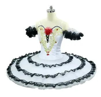 Profesionálne balet tutu dospelých kvetinová víla Bábika tanier tutu výkon balerína tutu sukne v balet tanečné nosiť ženy