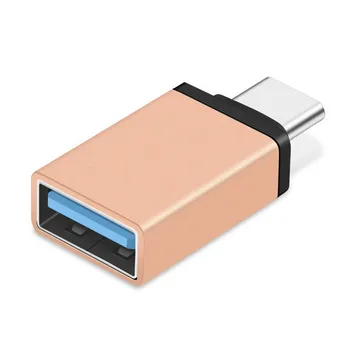 100ks USB-C 3.1 Typ C Samec na USB 3.0 Female OTG Synchronizáciu Údajov Adaptér pre Macbook pre samsung s9 s8 usb c telefón