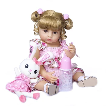 55 CM bebe reborn batoľa dievča bábiku celého tela vinyl baby Kúpeľ hračka nepremokavé Anatomicky Správne Detí Darček
