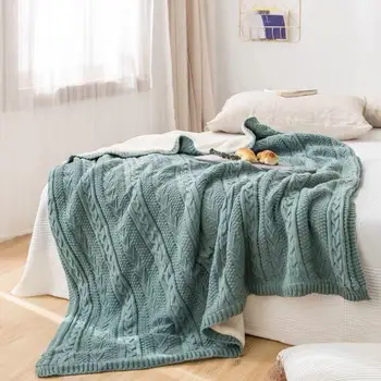 29 cashmere hrubé teplé Mäkké pohodlné Prikrývky Farbou Šatkou deka Office nap Gauč deka posteľnú prikrývku deky
