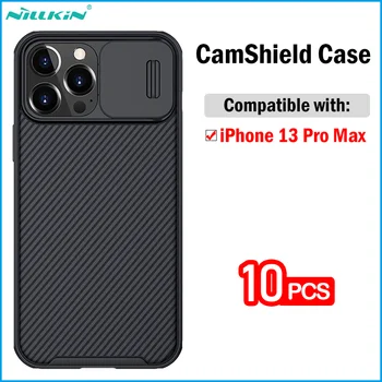 10Pcs/veľa Nillkin CamShield Pro puzdro pre iPhone 13 Pro Max Prípade PC+TPU Zasuňte Zadný Kryt Objektívu pre Ochranu Veľkoobchod