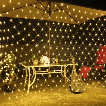 Thrisdar 8X10M 2600 LED Veľký Čistý Oka Víla String Svetlo 8 Režimov Vonkajšie Svadobné Party Hotel Ulici Dovolenku Prípade Garland Svetlo