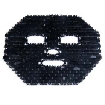 Čierny Obsidián Chladenie Masku Na Tvár Prírodné Jade Očná Maska Studená Terapia Oko Masér Spanie Masky Kamenné Tváre Masér