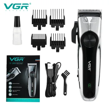 VGR Hair Clipper Profesionálne Kaderníctvo Nové Rýchle nabíjanie pre dlhú výdrž batérie, Nožnice na Vlasy Holiaci strojček Domácnosti Zastrihávač pre Osobnú Starostlivosť