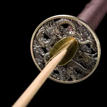 103cm Katana Japonský Bushido Praxi Dekorácie Kreslenie Meč Zbraň Bambusu Meč S Pošvou Zber Meč Detí, Hračky