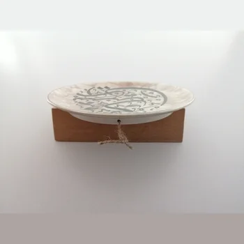 Klasický vzor vyšívané keramické platne 18 cm - 7in dosky vaničky dekoratívne dosky jogy mramoru zásobník keramické misy dekoratívne zásobník