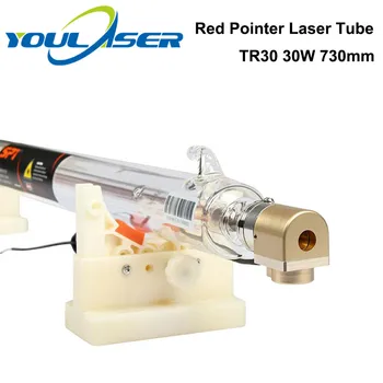 SPT TR30 Co2 Laserové Trubice 30W Dĺžka 730mm Dia.50mm pre CO2 Laserové Gravírovanie A Rezanie Stroj