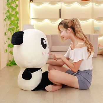 Fancytrader Pop Anime Panda Vankúš Bábika Plnené Plyšové Zvieratá Panda Hračky 100 cm 39inch Najlepších Darčeky pre Deti
