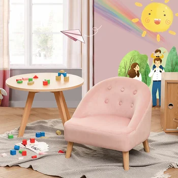 Detská pohovka kreslo domov dodávky čítanie rohu jednej Mini lampa na stolici krásne baby princess detská stolička kawaii izba dekor