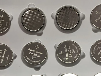 200pcs/veľa Nových Originál Batéria Pre Panasonic CR2016 3V Tlačidlo Bunky Mince Batérie pre Hodinky Počítač CR 2016