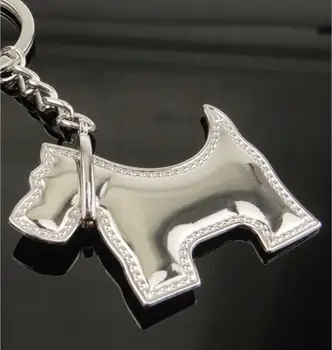 100KS psa tvarované kovový prívesok na keychain krúžok keyring hot darček