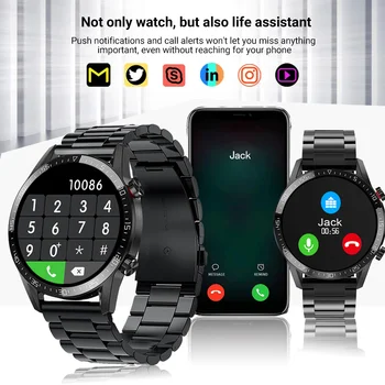 2021 Nové EKG Smart Hodinky Mužov Srdcovej frekvencie Športové Fitness Tracker Vodotesný IP68 Luxusné Bluetooth Hovor Smartwatch Pre Huawei GT 2