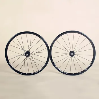 700 c fixed gear dvojkolesia single speed bike stopa kolesá vysoká pevnosť racing wheel s 30 mm rim plat špice 20-24 H Ložisko Náboja
