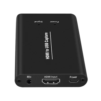 HDMI Zachytiť Kartu Live Streaming HDMI USB digitalizačné Karty HMDI digitalizačné Zariadenie 4K kvalite 1080P HD) pre PC a PS4 Hry Zachytenie