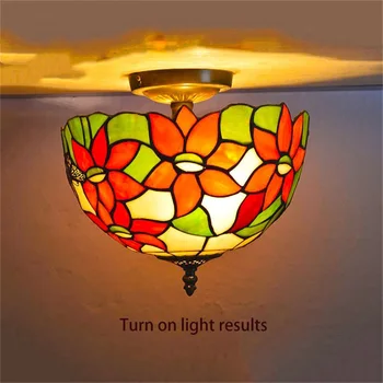 WPD Tiffany Stropné svietidlo Moderného Kreatívneho Lampy Svietidlá LED Domov Pre bývanie, Stravovanie Miestnosti Dekorácie