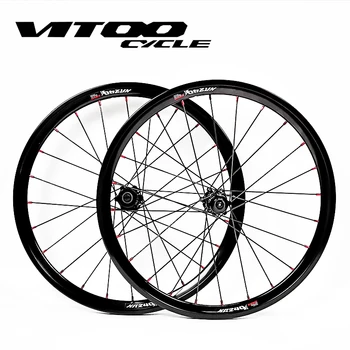 406/451 20 palec skladací bicykel kotúčovou brzdou kolieska nastaviť VITOOCYCLE ultralight hub nápravy xr240 kolo 36T 60T skladací bicykel QR 100MM