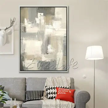 Moderné abstraktné Farebné olejomaľba ručne maľované obývacej miestnosti, dekoratívne olejové maľby 5