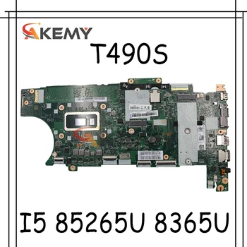 Akemy Pre Lenovo ThinkPad T490S Notebook Doske NM-B891 CPU I5 85265U 8365U 16GB RAM FRU 01HX936 01HX934