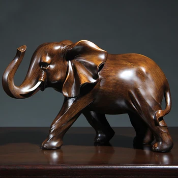 Slon hojdačka pre vetra a vody, Remeselné otvorenie darček kancelársky stôl Obývacia izba de zvierat socha domáce dekorácie, svadobné