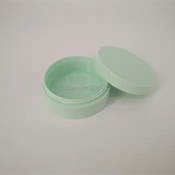 Prázdne Powder Kompaktný Containe zelená Spp Prášok Jar 30g Kompaktný s sifter F769