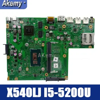 Amazoon X540LJ Notebook základná doska Pre Asus X540LJ X540L F540L X540 Test pôvodnej doske I5-5200U GT920M