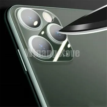 500pcs Pre iPhone 11 Pro Max 3D FULL KRYT Kalené Sklo Objektívu Screen Protector NOVÉ