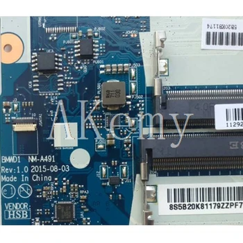 Akemy NM-A491 Notebook základná doska Pre Lenovo Ideapad 300-17ISK pôvodnej doske 4405U/3855U CPU R5-M330