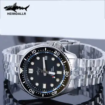 Heimdallr Sharkey SKX007 Mužov Dive Watch Sapphire Crystal 20ATM Odolnosť proti Vode NH35 Pohyb Mechanického pánske Náramkové hodinky