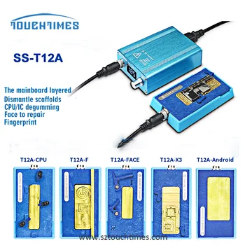 SS-T12A Spájkovacie Stanice Auta Doske Repair Tool pre iPhone 6 7 8 X XS Mobilný Telefón CPU NAND Kúrenie Opravy