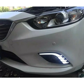 Auto LED Denných prevádzkových Svetlo Hmlové Svietidlo pre Mazda 6 Atenza-2016
