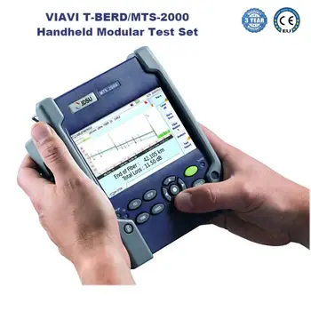 Pôvodné Viavi T-BERD MTS-2000 SmartOTDR Ručné OTDR Optické Čas Domény Reflektometra E4126LA modul 1310/1550nm 35/33dB