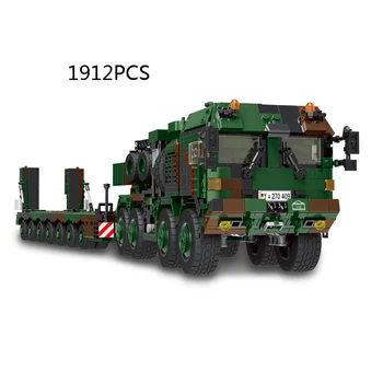WW2 vojenské Nemecko muž hx-81 nádrž dopravy MODELU vozidla batisbricks moc stavebným svetovej vojny LOGOPÉD Mammut tehla hračky