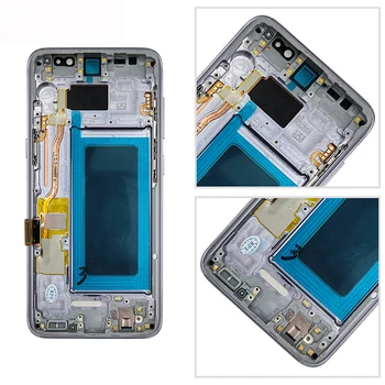 Super Amoled A Nový Displej Pre Samsung Galaxy S8 G950U G950A G950P LCD Dotykový Displej Snímač Panel Montáž