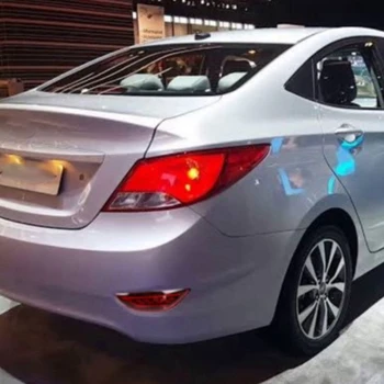 LED Auto na Vysokej Pozícii Brzdové Svetlo, Zadný Nárazník Reflektor Parkovanie Výstražné Svetlo Zase Signál pre Hyundai Akcent 2012-2017