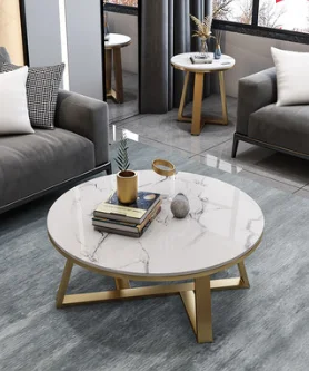 Moderný jednoduchý mramoru čaj stôl strane niekoľko zmes severnej Európe svetlo luxusná obývacia izba malých rodinných čistá red iron art r
